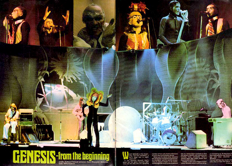 SileniaNoiseHell Genesis, "The Musical Box", 1973.