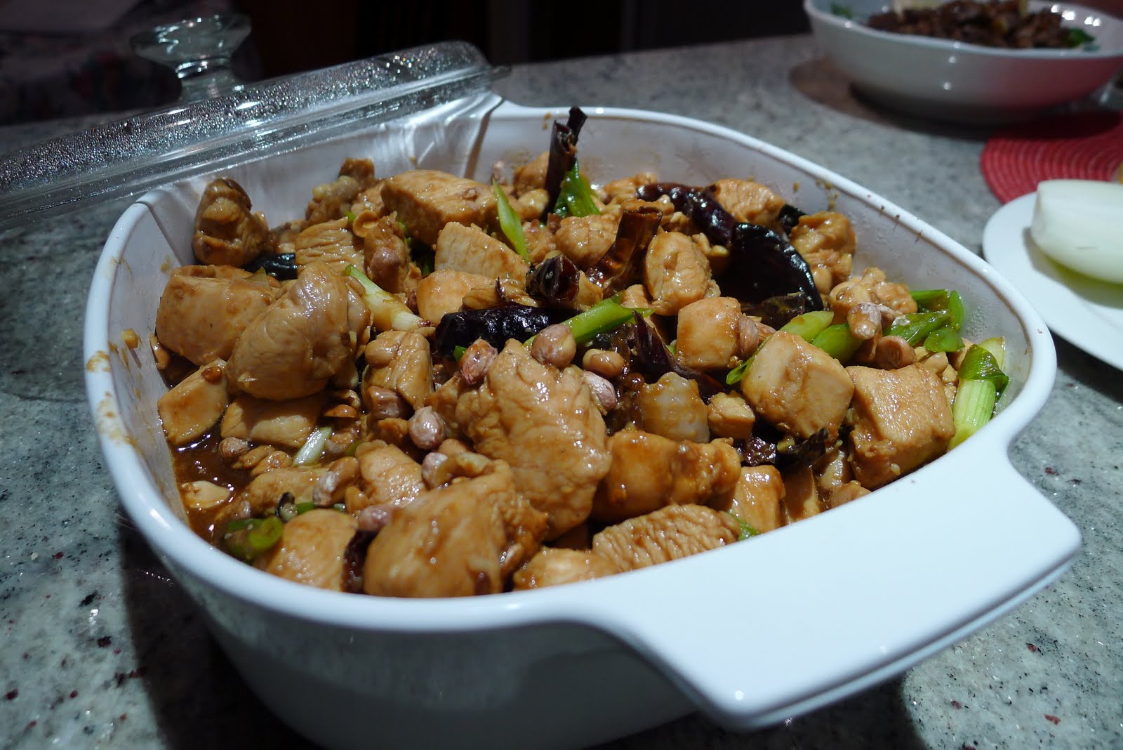 steph/adam project gong bao chicken