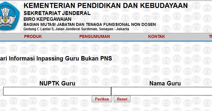 Image result for cara cek inpassing guru