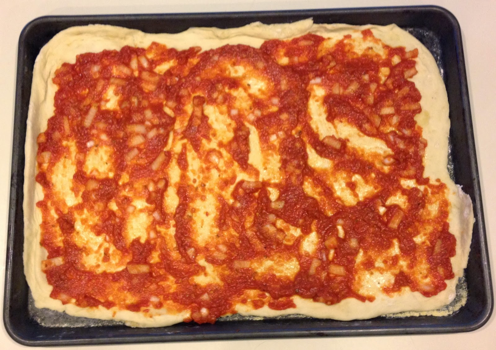 Recipe Homemade Pizza Dairy/Soy Free Pizza & Onion Pizza with