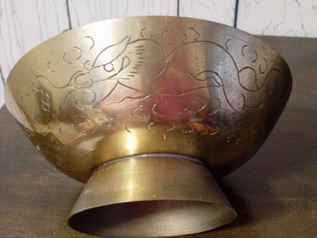 Large Metal Bowl