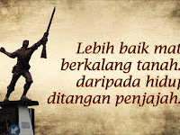 lebih baik mati berkalang tanah, daripada hidup ditangan penjajah lebih baik mati berkalang tanah, daripada hidup ditangan penjajah