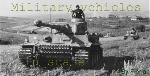 Military vehicles in scale