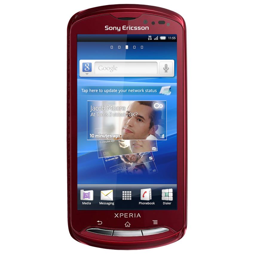 Harga dan Spesifikasi Sony Ericsson Xperia Pro MK16i 1GB Merah