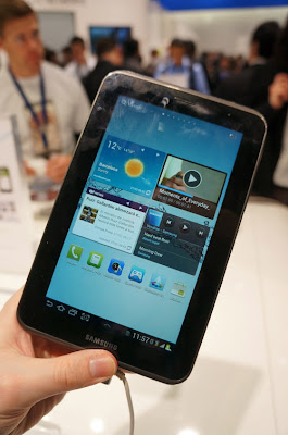 samsung announced 7", 10" galaxy tab 2 tablets and galaxy players