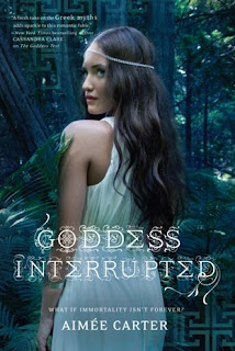 Review of Goddess Interrupted by Aimee Carter published by Harlequin Teen