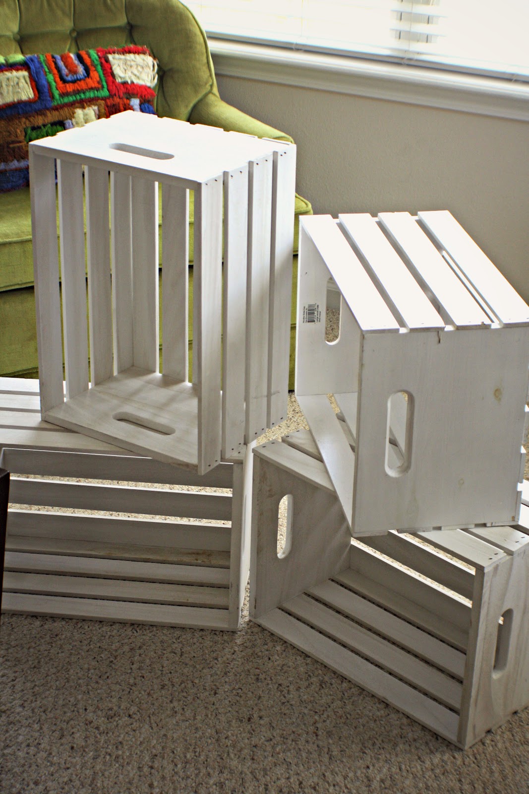 My Next 25 Years The Pinterest Challenge DIY Crate Ottoman