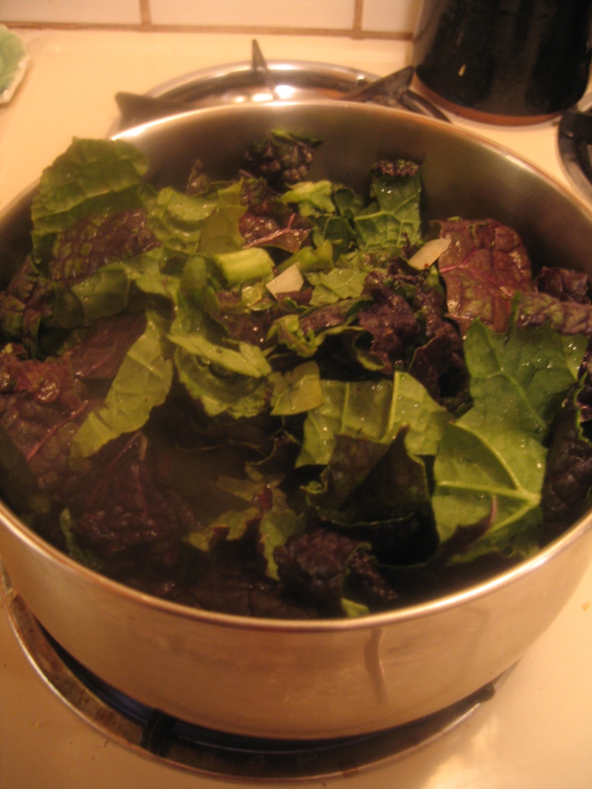 Joy's Organic Kitchen Purple Mustard Greens