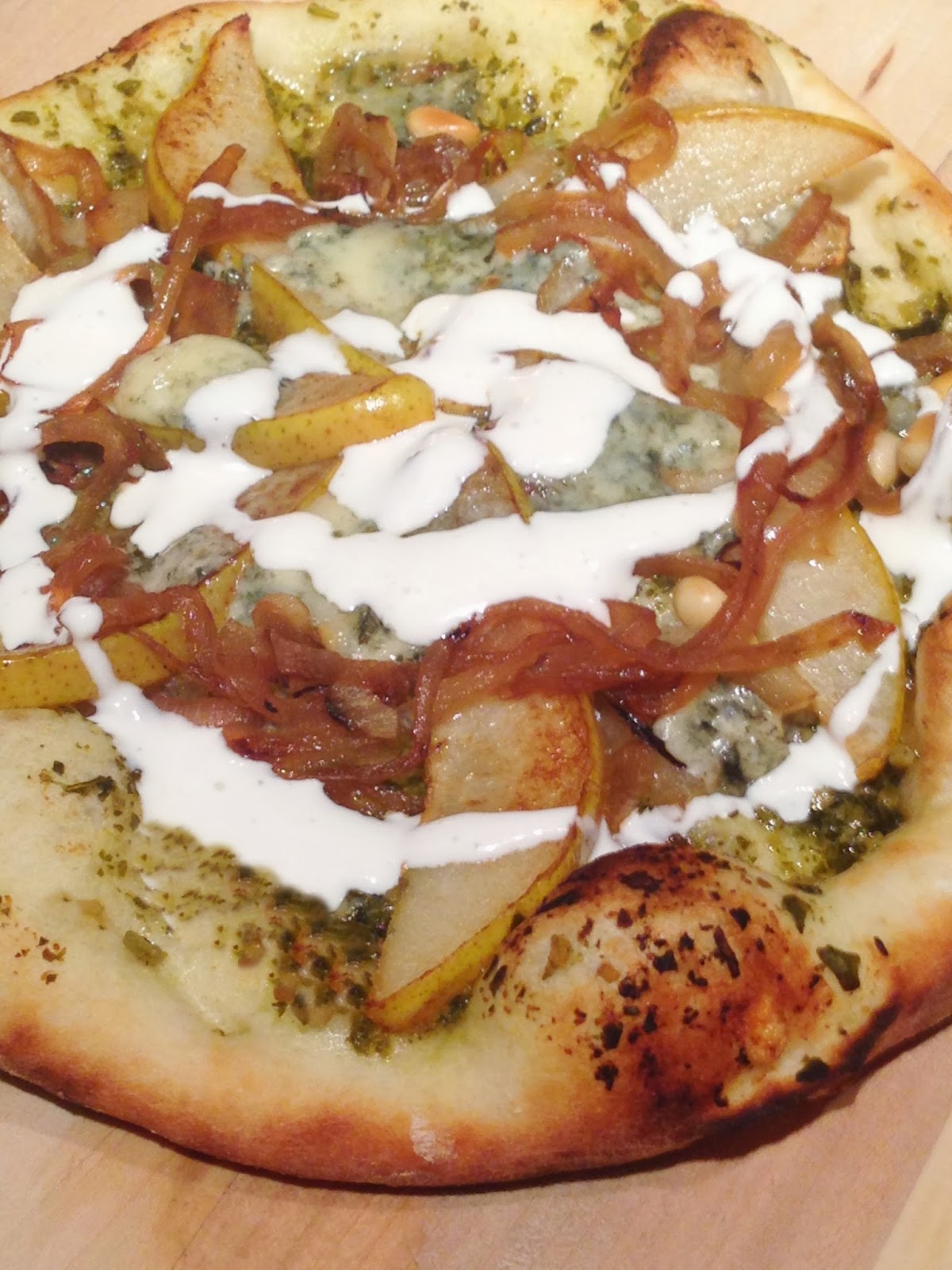 Pesto, Pear and Pizza Purple Chocolat Home