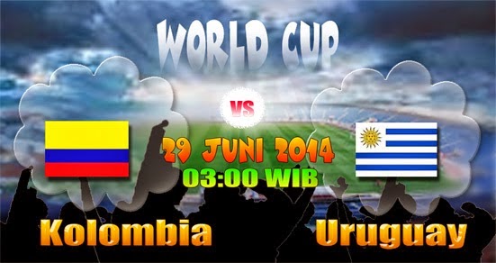 Prediksi Skor Kolombia vs Uruguay, 16 Besar Piala Dunia 2014 | 29 Juni 2014 Prediksi Skor Kolombia vs Uruguay, 16 Besar Piala Dunia 2014 | 29 Juni 2014