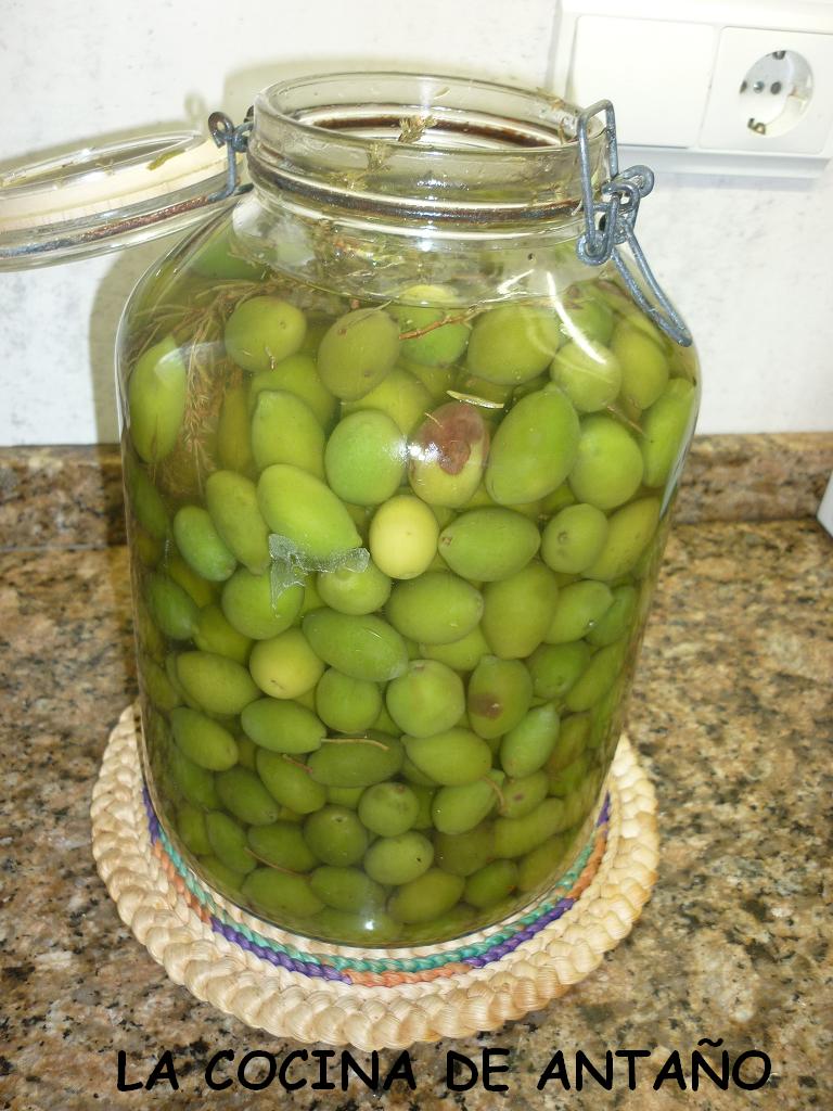 Receta Para Preparar Aceitunas Verdes Con Soda Caustica