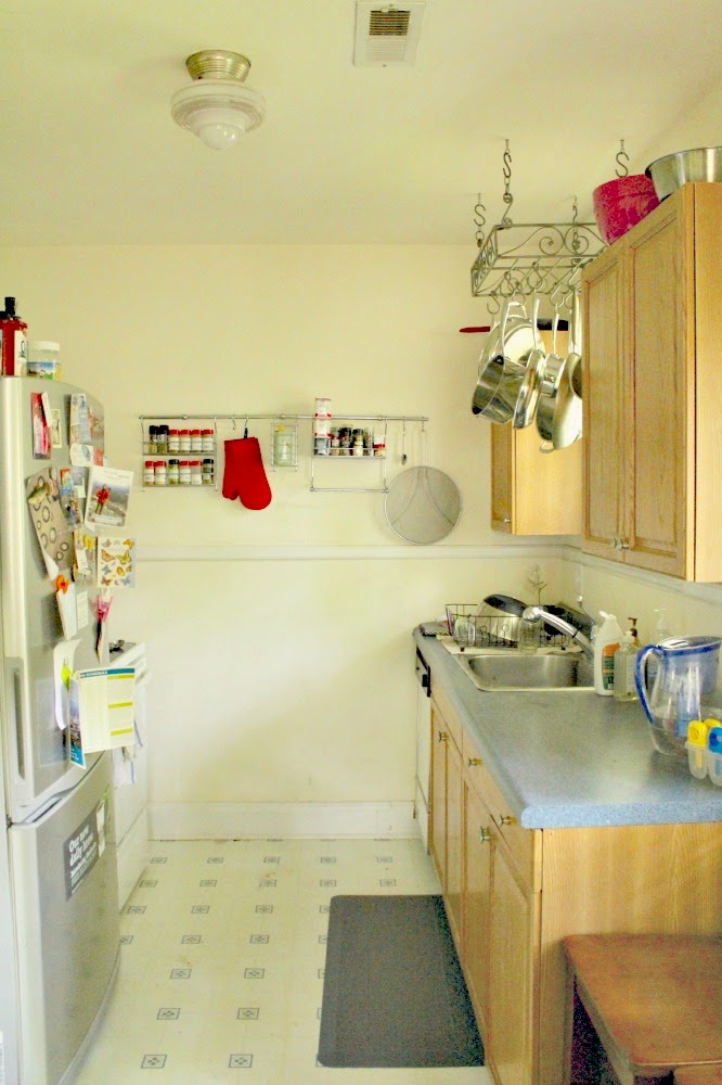 how to maximize space in a tiny kitchen Jenn Schultz