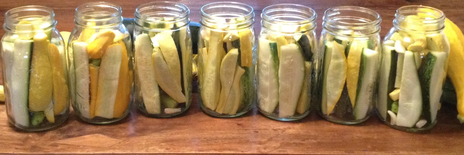 Pickled Summer Squash and Zucchini Carolina Food Storage