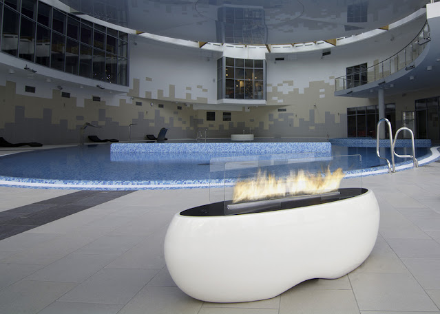 outdoor ethanol fireplace