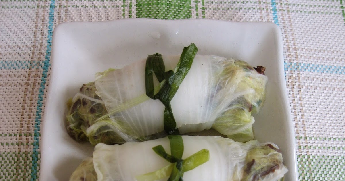 Sumptuous Flavours Steamed Cabbage Roll