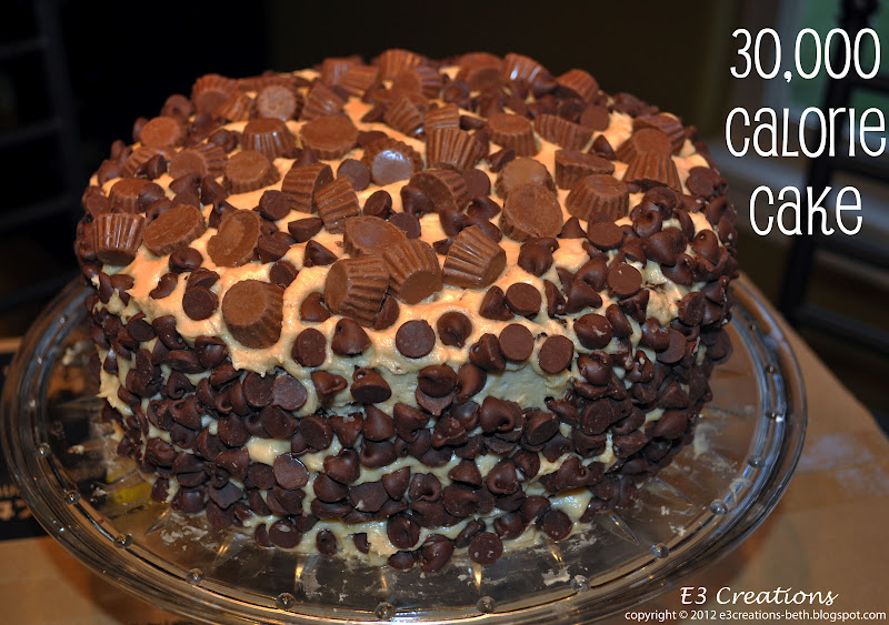 E3 Creations 30,000 Calorie Cake