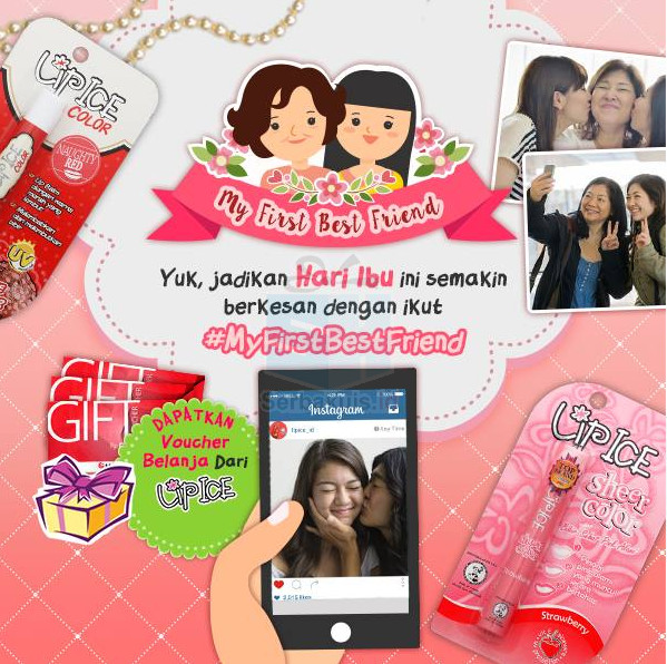 Kontes Lip Ice My First Bestfriend Kontes Lip Ice My First Bestfriend