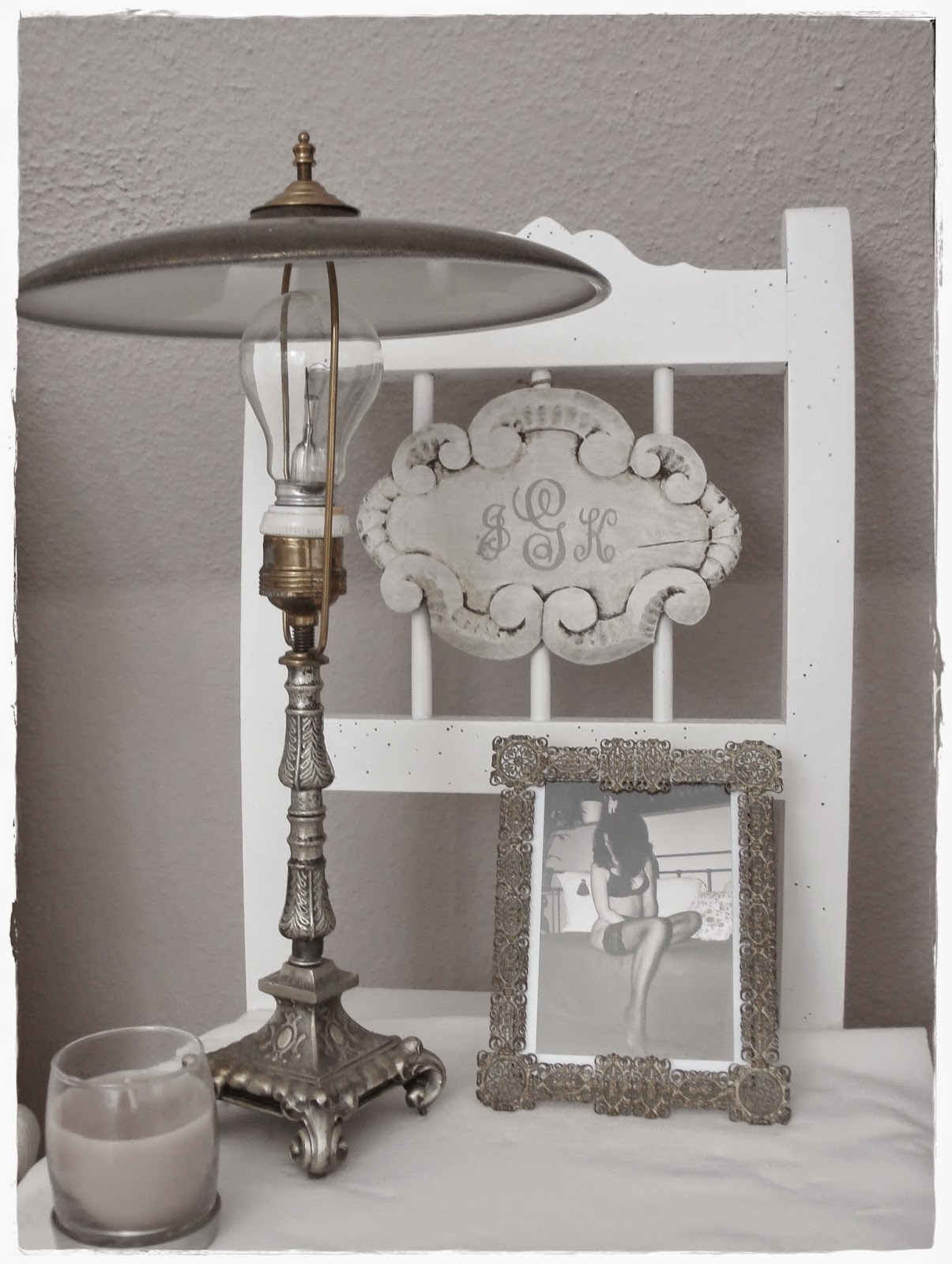 Shabby Landhaus: Der Rest vom Schlafzimmer........