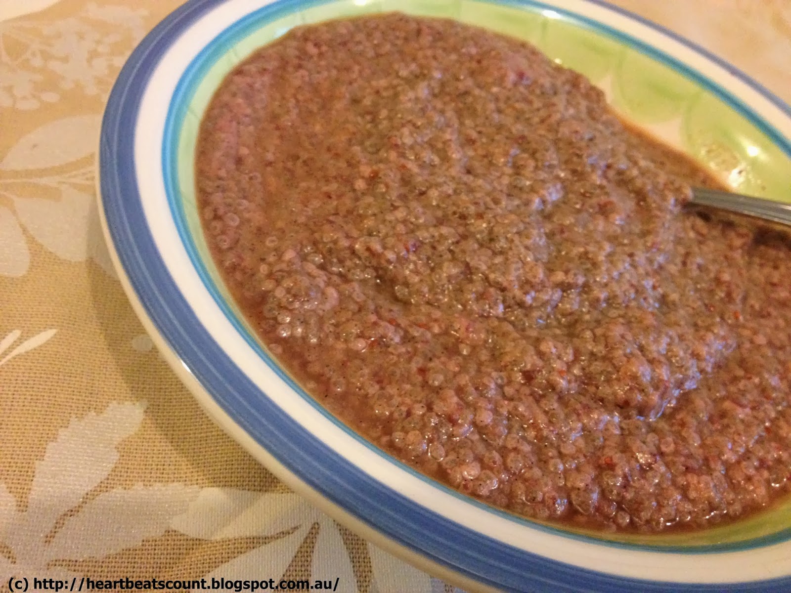 Every Heart Beat Counts! Cranberry Chia Seed Pudding Recipe
