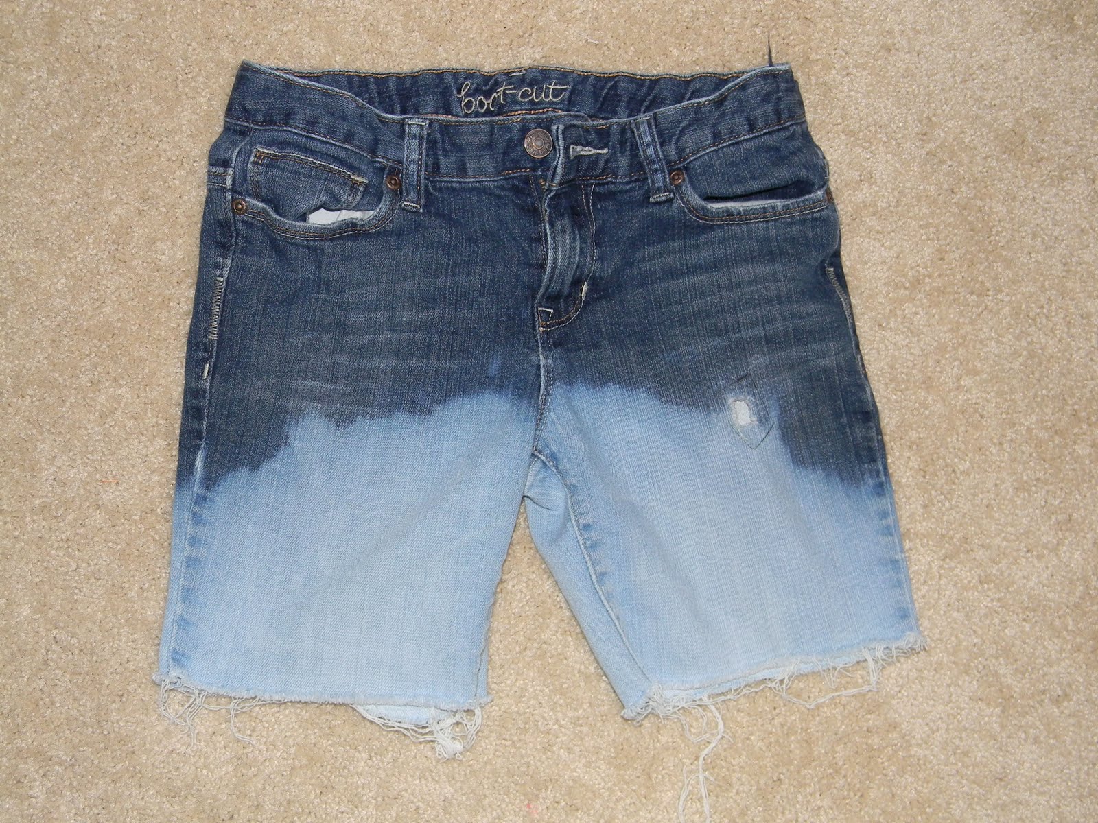 Bleaching Jeans White