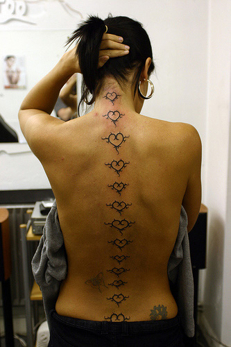 Spine Tattoos