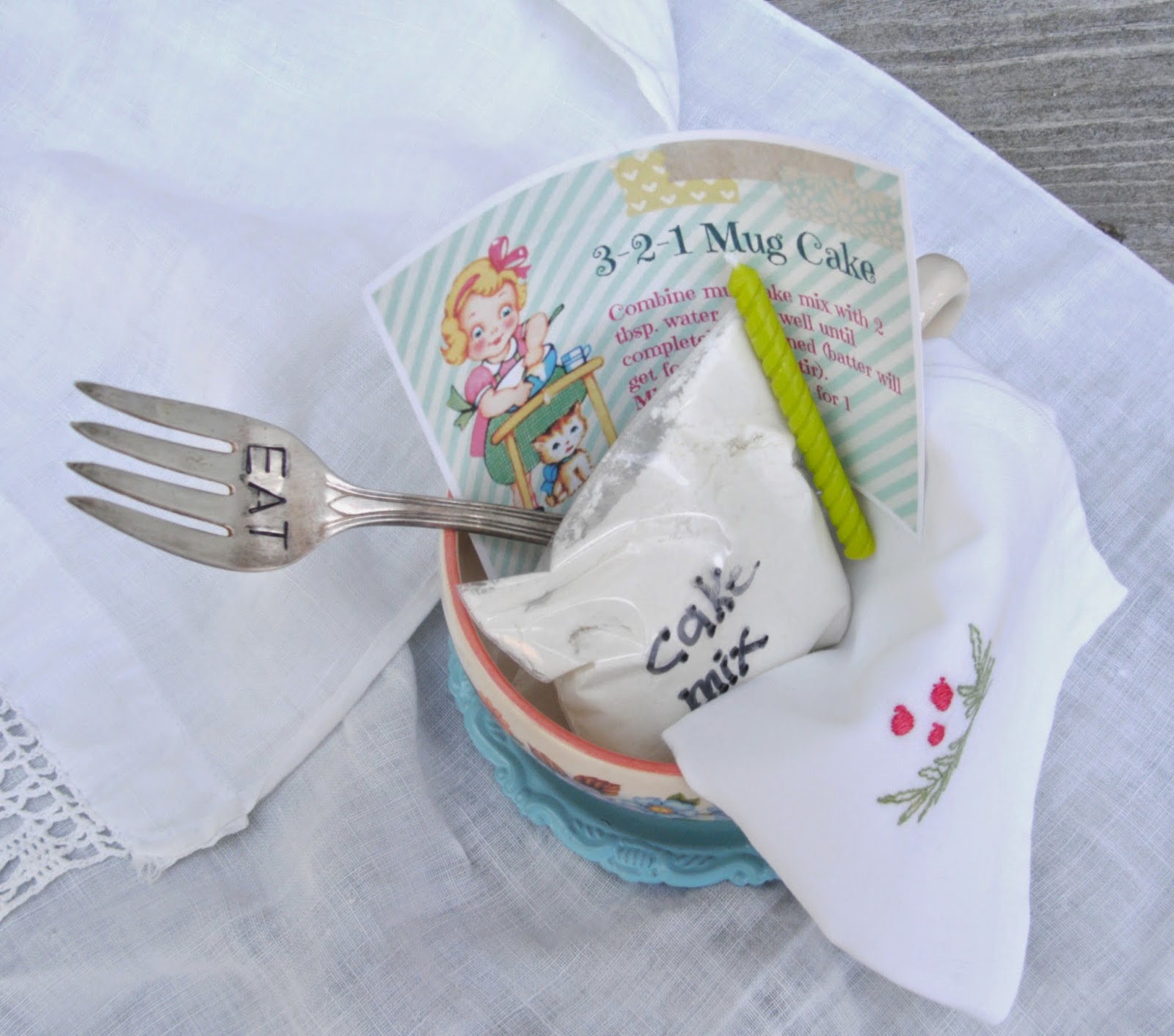 DIY Coffee Mug Gift Baskets Little Vintage Cottage