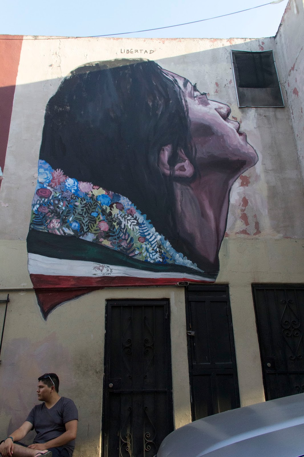 "Metaphor For Freedom", a new mural by Ever in Tijuana, Mexico