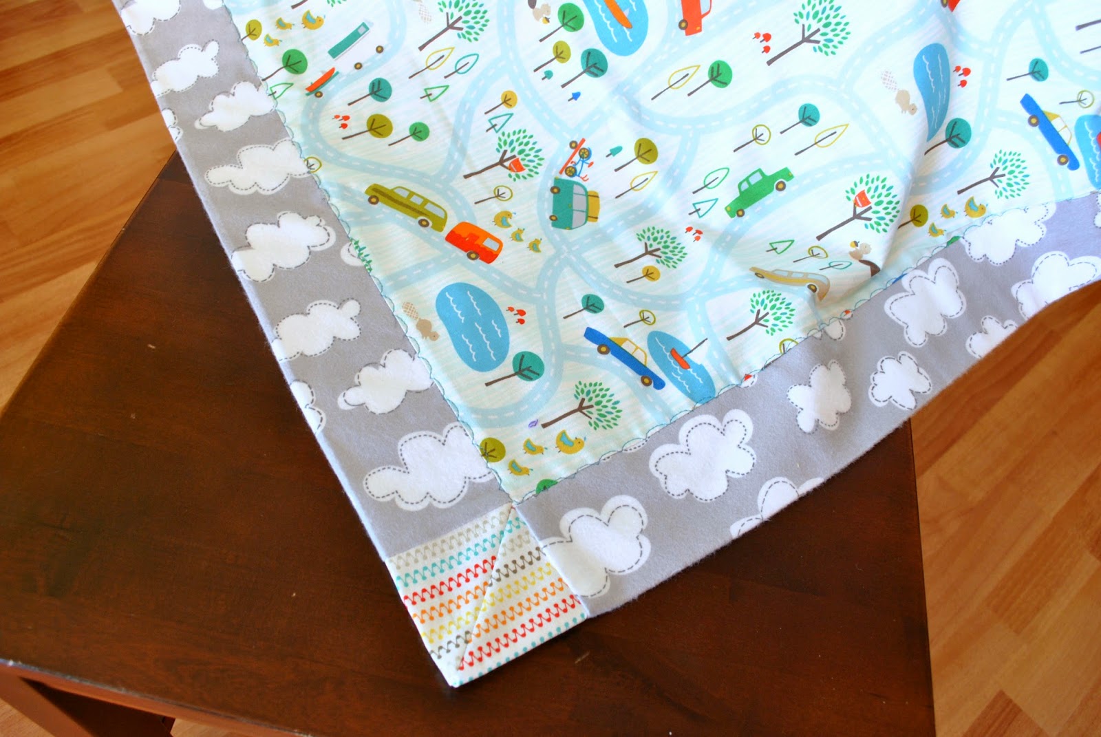 kiki b. omi designs SelfBinding Baby Blanket