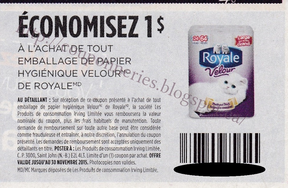 Coupons royale 2