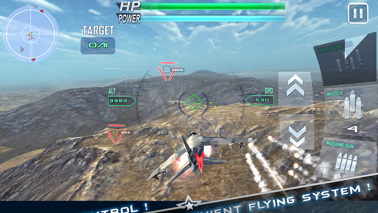 Modern Air Combat 3D Gameplay Android