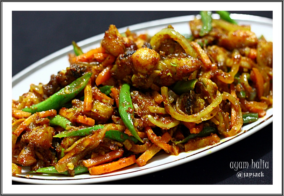 ME, MYSELF AND I AYAM MASAK HALIA