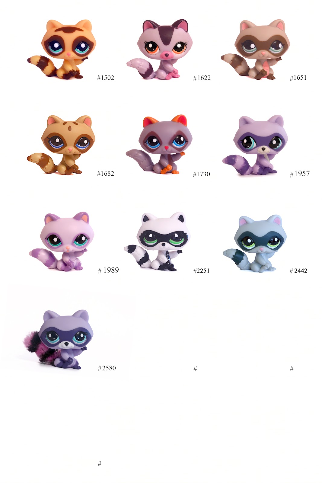 Nicole`s LPS blog Littlest Pet Shop Pets Raccoon
