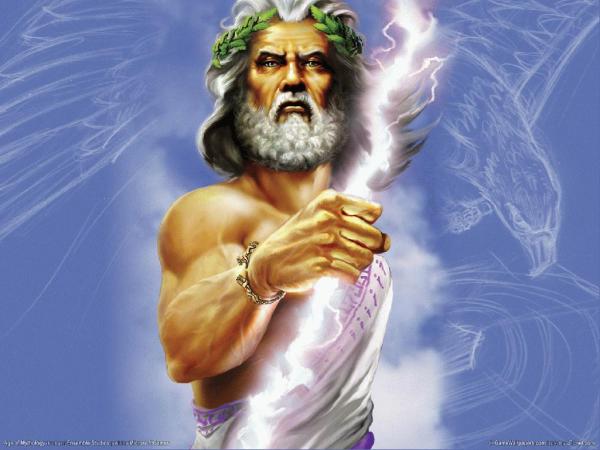 zeus's lightning bolt - pictures of.