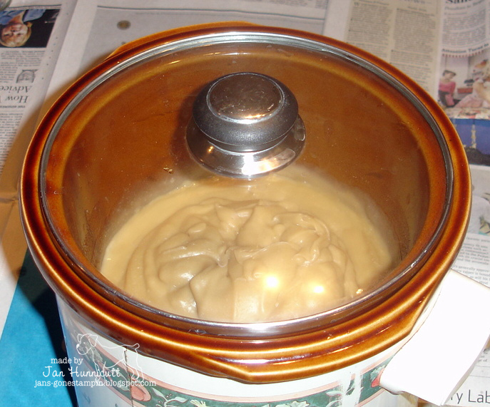 Simply Handcrafted Project Handmade Soap in the Crock Pot