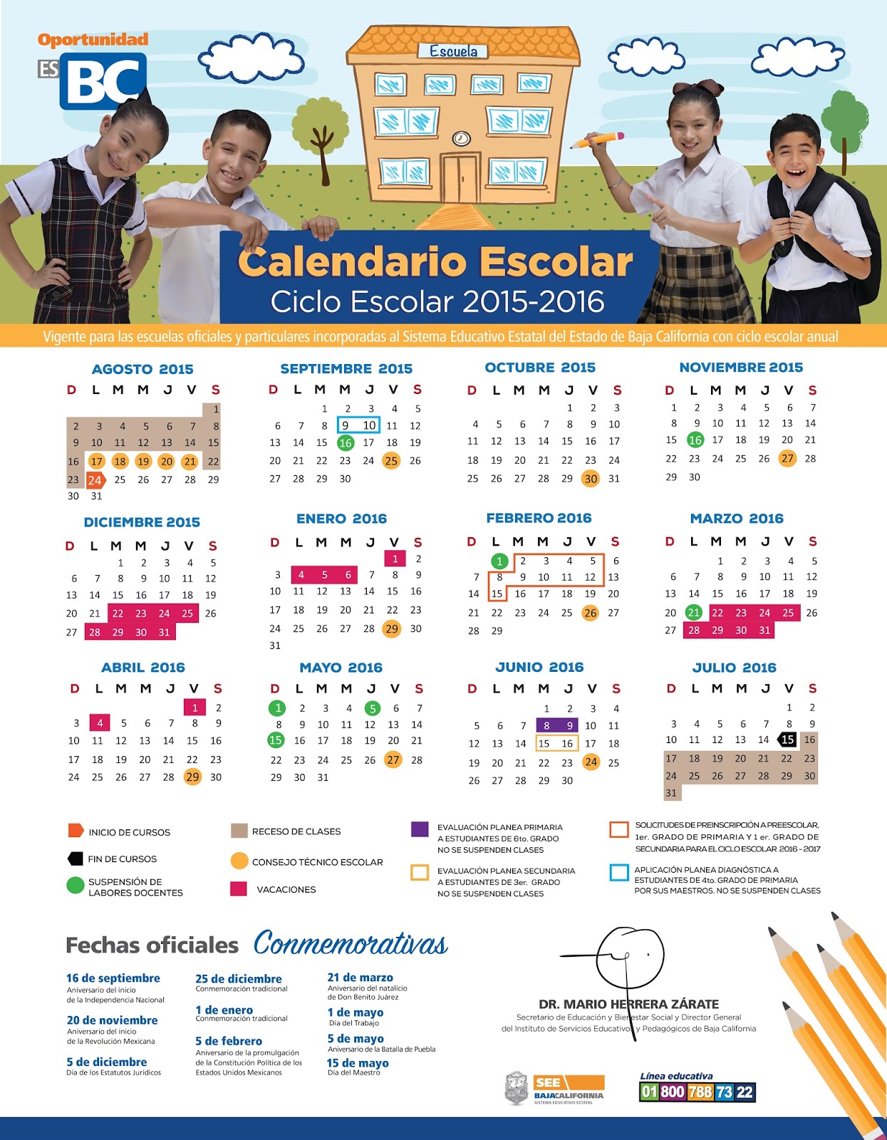 Educación BC LUNES 02 DE NOVIEMBRE SI HAY CLASES EN EDUCACIÓN BÁSICA