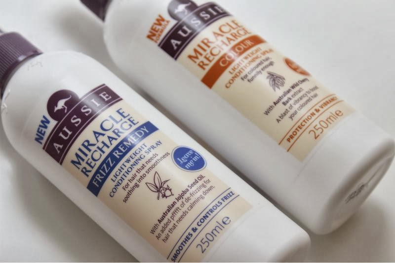 Aussie Miracle Leave in Conditioner Sprays Review The Sunday Girl