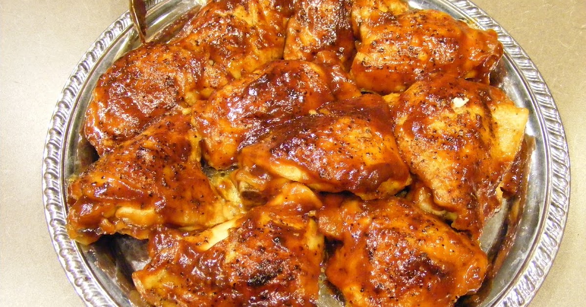 DinnerADay Perfect Roasted Barbecued Chicken Thighs