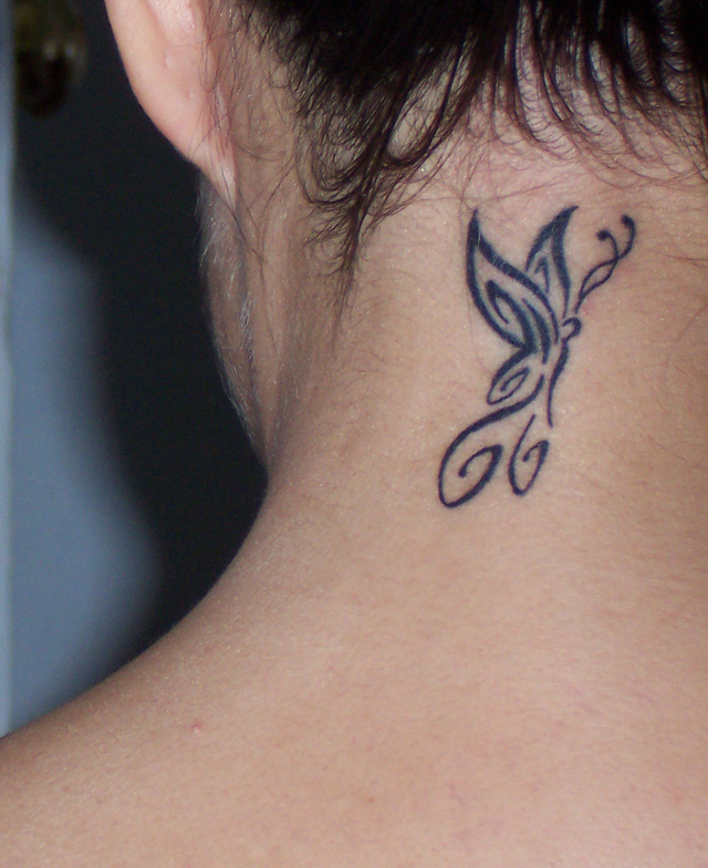 Wonderfull Butterfly Tattoos on Shoulder