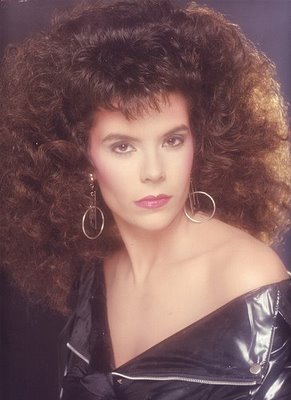 Hair Styles on Back In The 80 S Girl Would Tease And Crimp Their Hair To Give It A