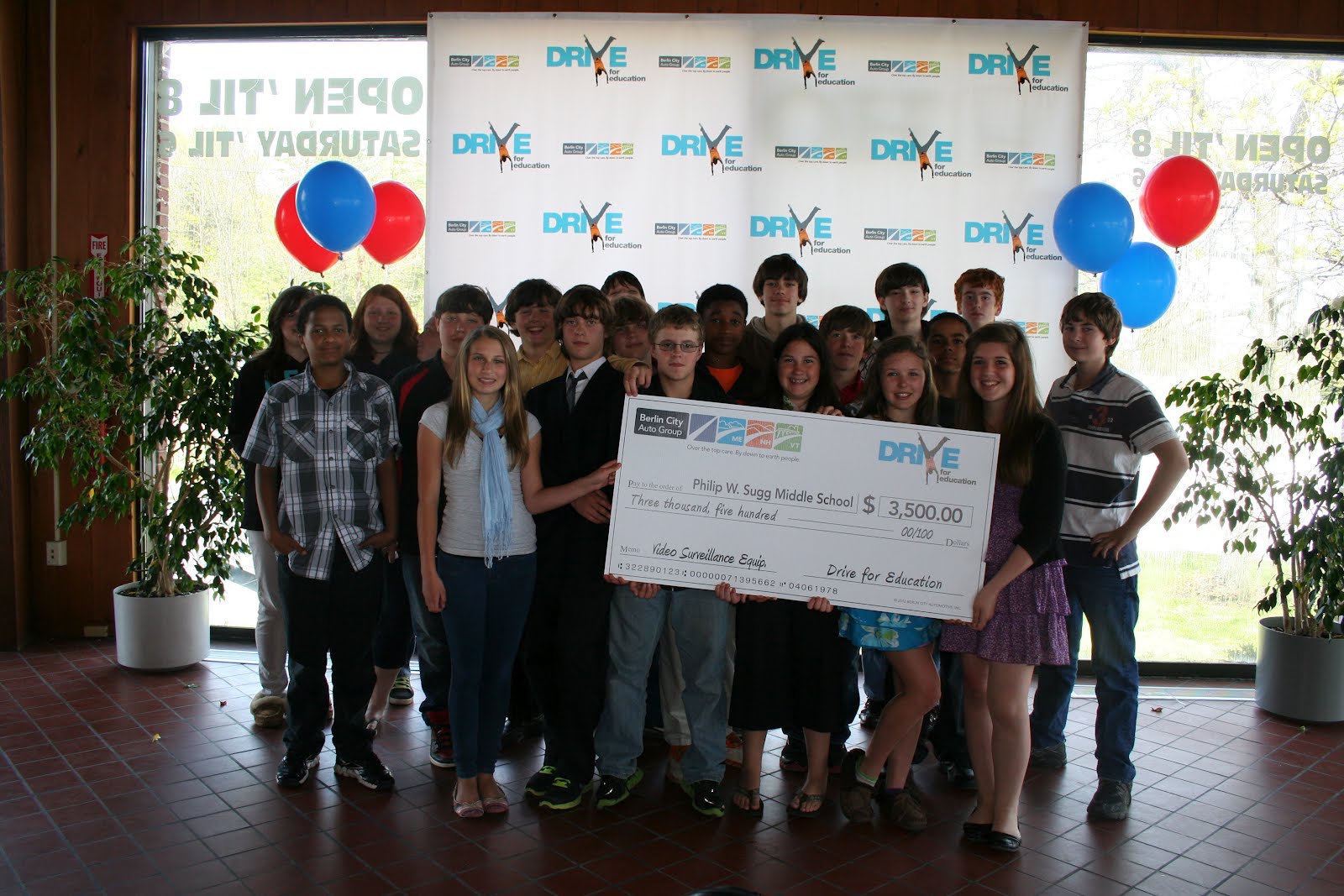 The Lisbon Reporter LISBON MIDDLE SCHOOL AWARDED DRIVE FOR EDUCATION GRANT