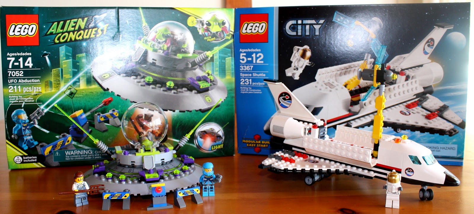 Sarah with an H LEGO "Date Night"