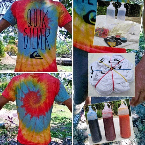 Blog Salleh Proses Batik Ikat dan Celup