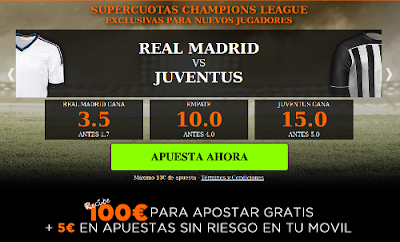 888sport Cuota Mejorada Champions League Real Madrid vs Juventus 13 mayo 888sport Cuota Mejorada Champions League Real Madrid vs Juventus 13 mayo