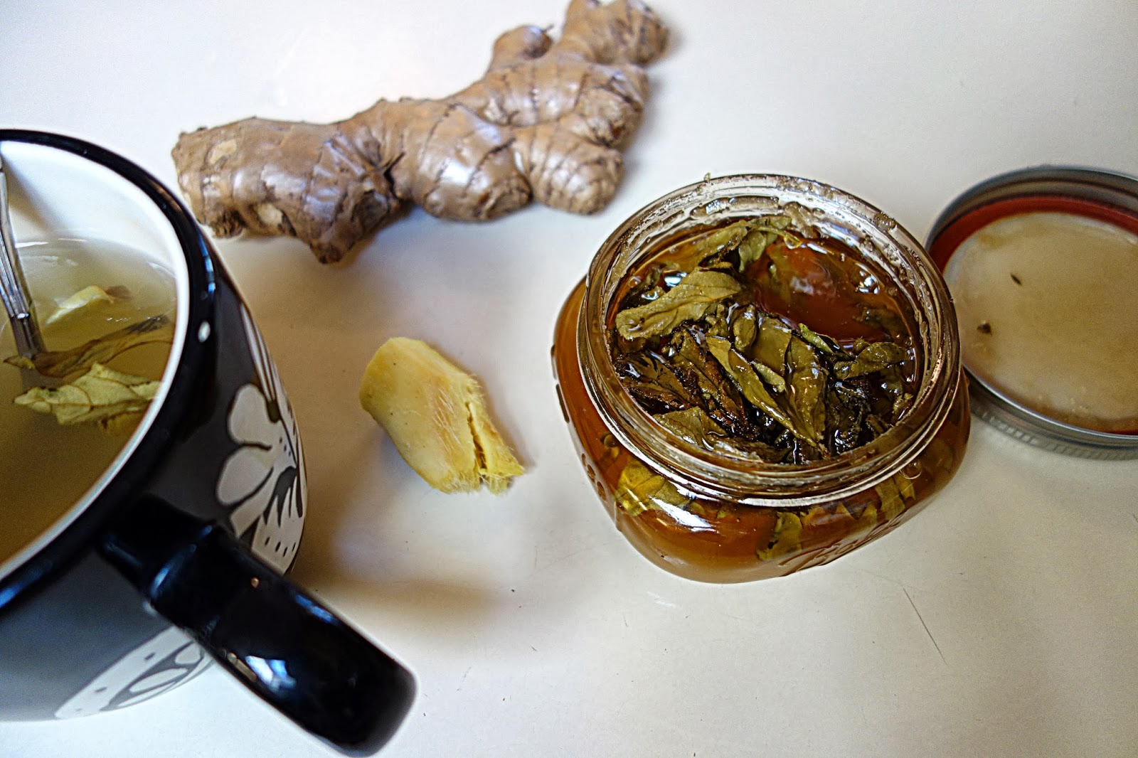 woman with wings horseradish and rosemary