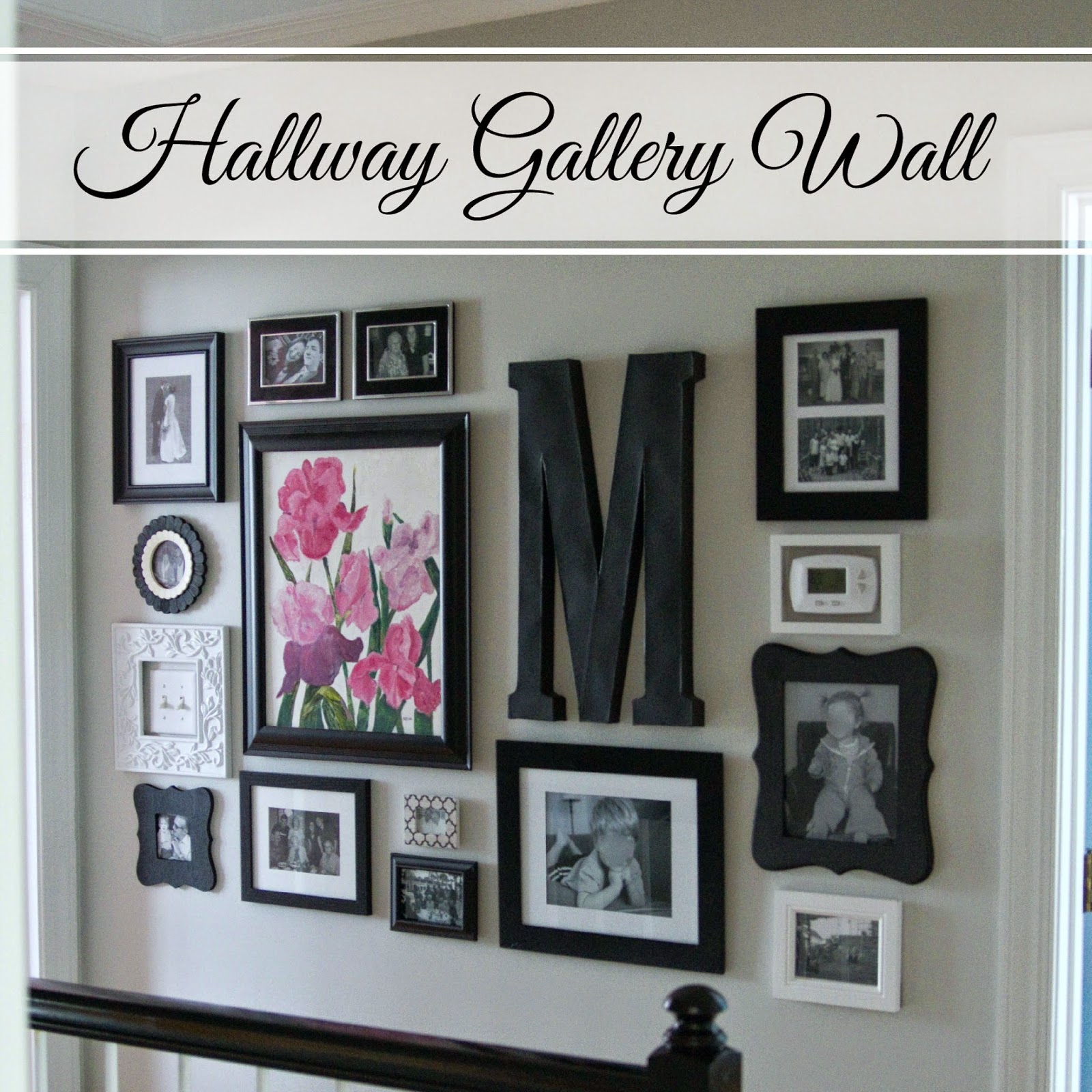 Little Bits of Home Hallway Gallery Wall