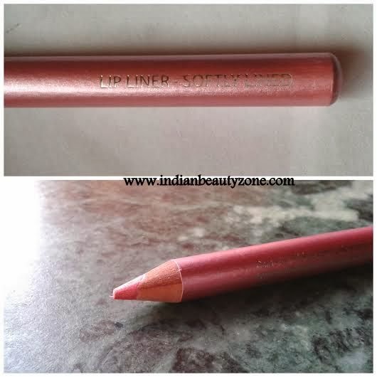 Indian Beauty Zone MUA (Makeup Academy) lip liner ReviewSwatches and LOTD