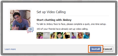 Facebook video calling setup 3