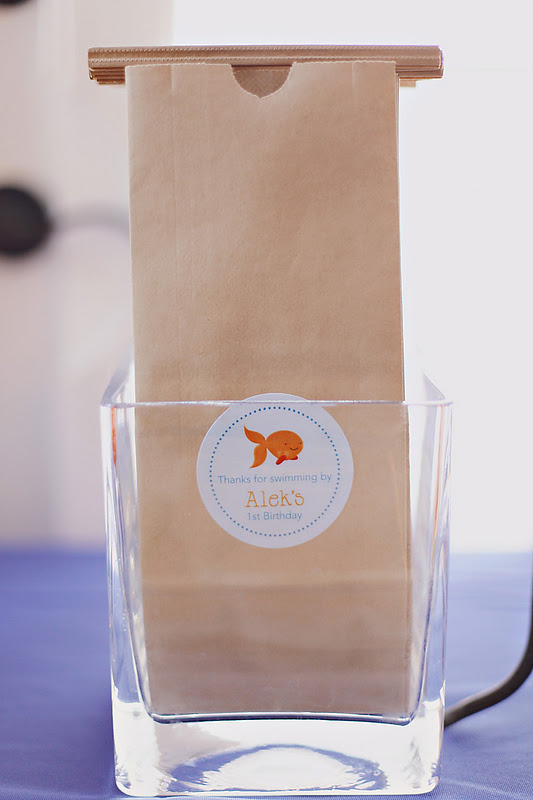 Kara s Party Ideas Goldfish 1st Birthday Party - 86