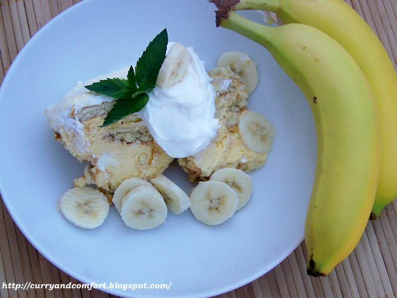 Kitchen Simmer Frozen Banana Pudding Dessert