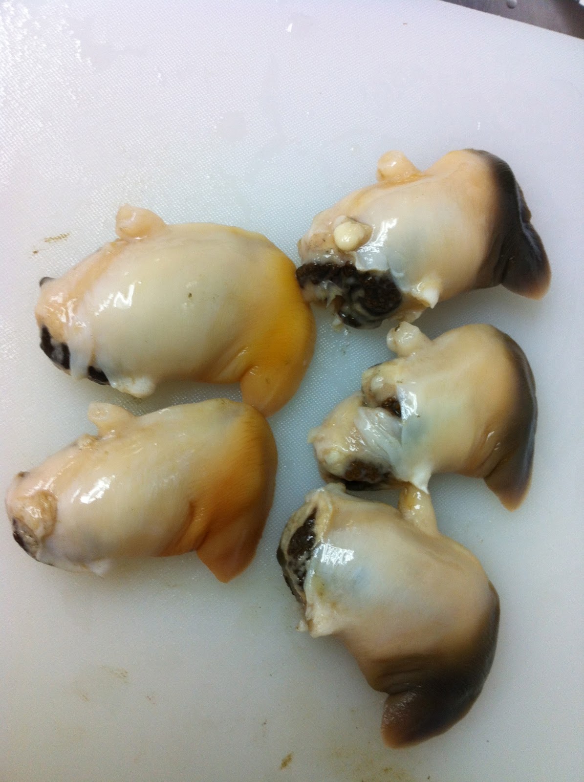 Akagai (Ark Shell) and Hokkigai (Surf Clam)